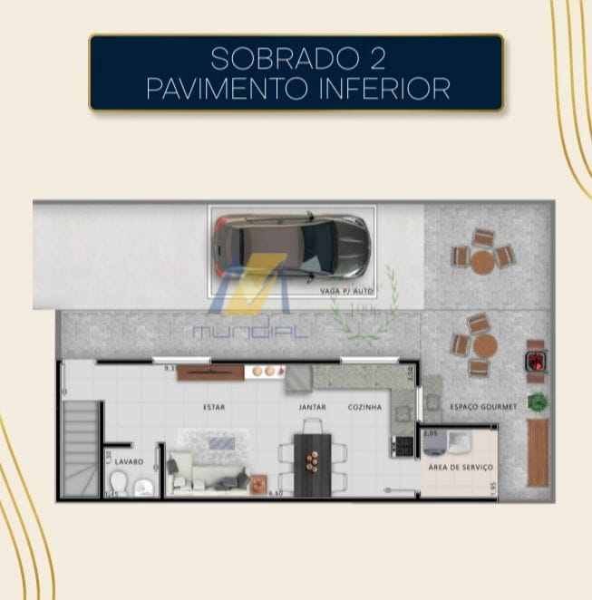 Casa à venda com 3 quartos, 94m² - Foto 5