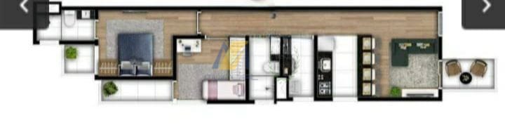 Apartamento à venda com 2 quartos, 60m² - Foto 6