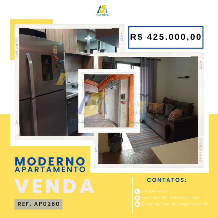 Apartamento à venda com 2 quartos, 53m² - Foto 1