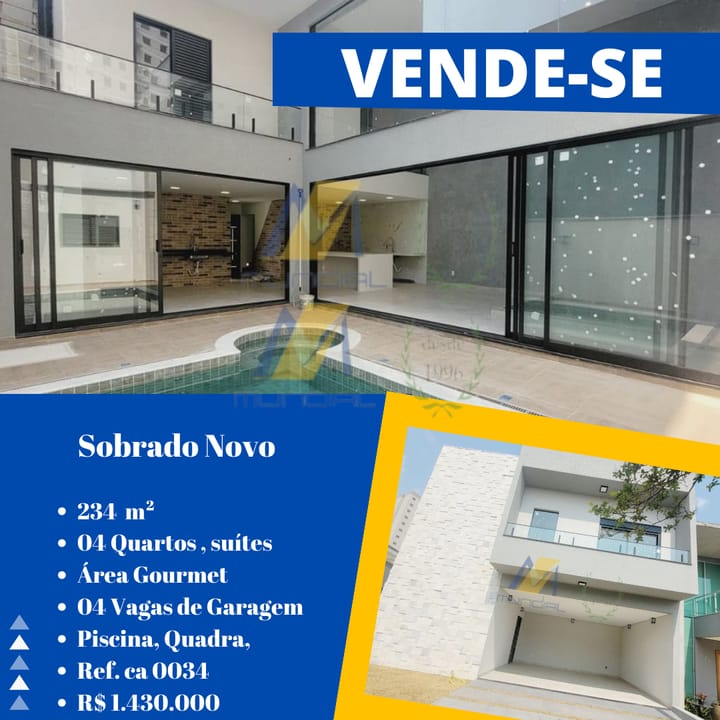 Casa à venda com 4 quartos, 234m² - Foto 2