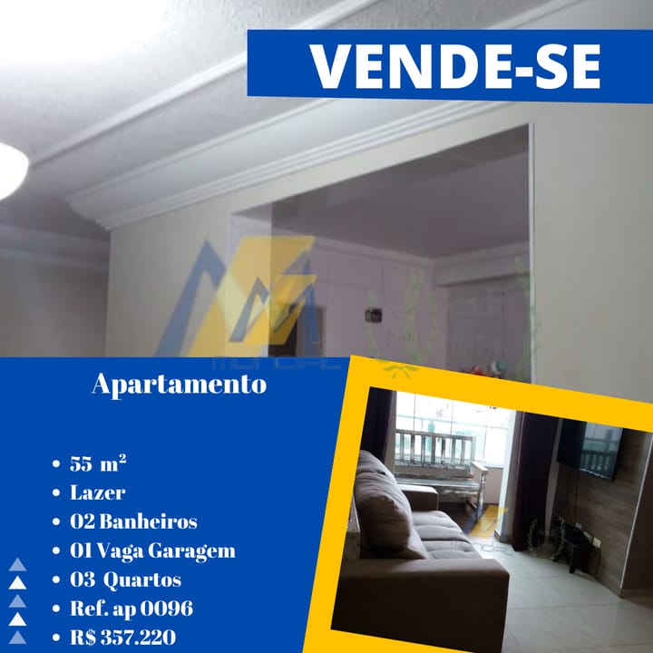 Apartamento à venda com 2 quartos, 55m² - Foto 1