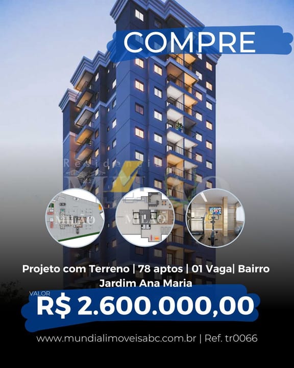 Terreno à venda, 1282m² - Foto 1