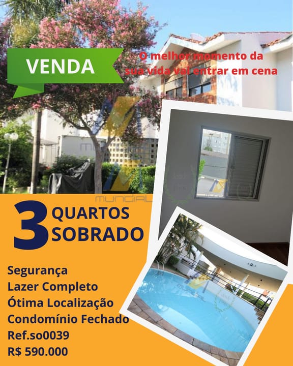 Casa à venda com 3 quartos, 105m² - Foto 1