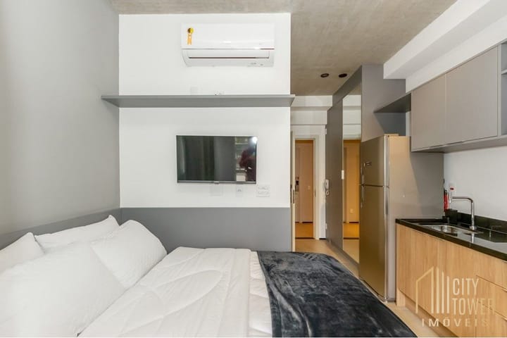 Apartamento à venda com 1 quarto, 38m² - Foto 1