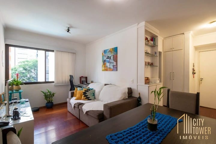 Apartamento à venda com 1 quarto, 42m² - Foto 1