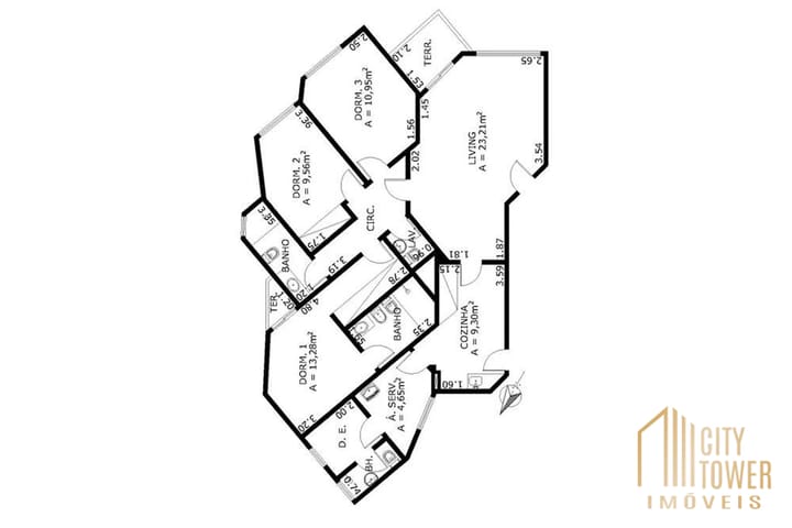 Apartamento à venda com 3 quartos, 96m² - Foto 28