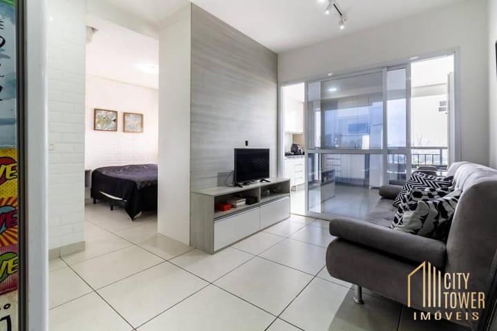 Apartamento à venda com 1 quarto, 36m² - Foto 1