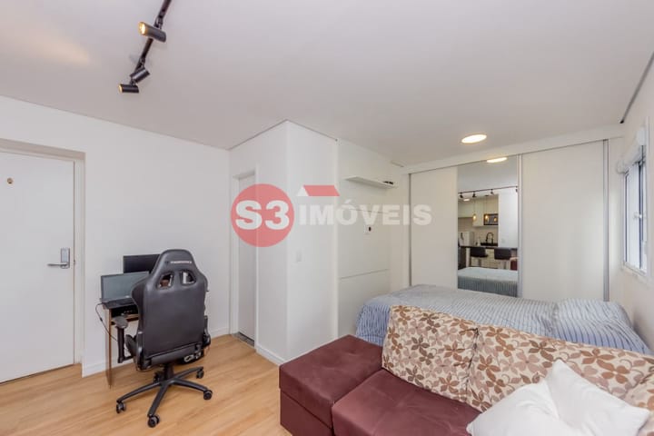 Apartamento à venda com 1 quarto, 32m² - Foto 8