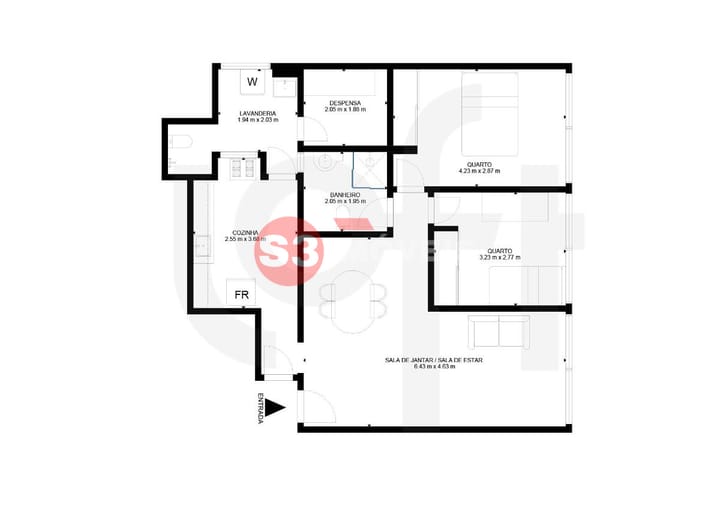 Apartamento à venda com 2 quartos, 80m² - Foto 33