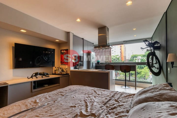 Apartamento à venda com 1 quarto, 33m² - Foto 5