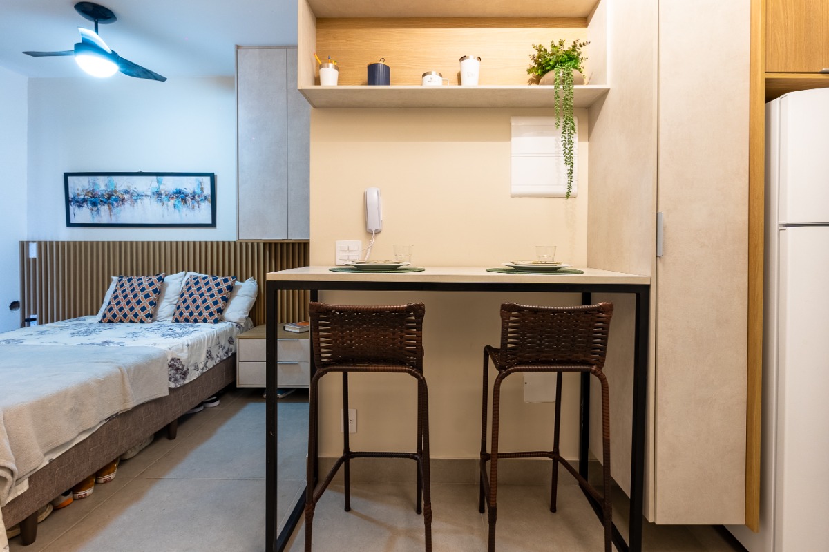 Apartamento à venda com 1 quarto, 25m² - Foto 4