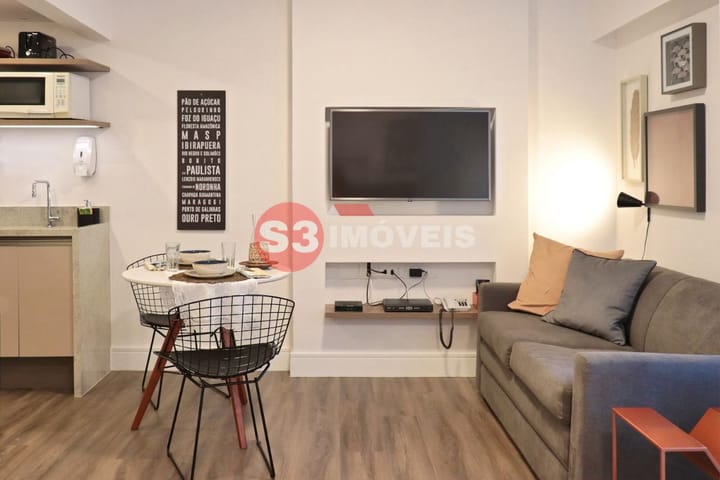 Apartamento à venda com 1 quarto, 31m² - Foto 4