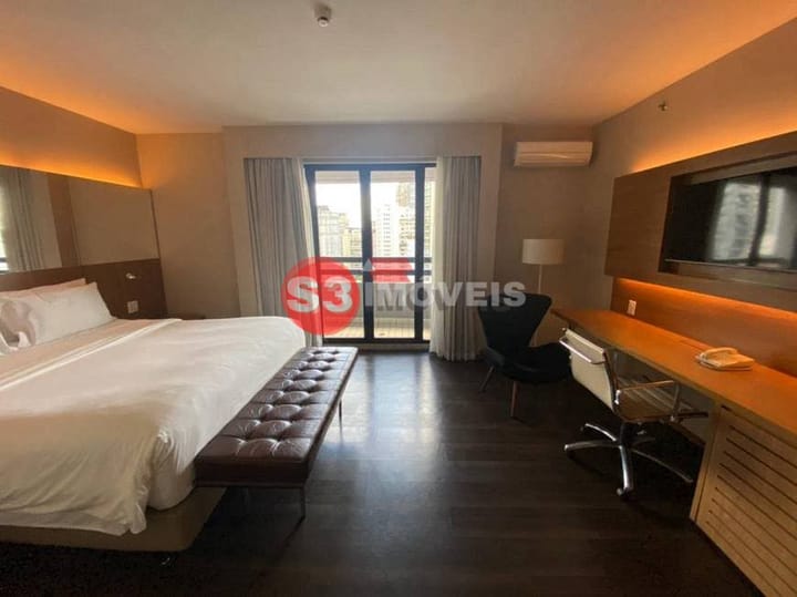 Apartamento à venda com 1 quarto, 33m² - Foto 1