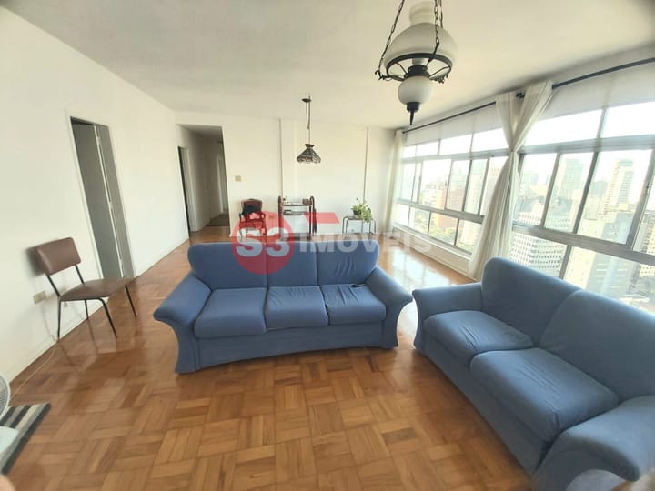 Apartamento à venda com 3 quartos, 139m² - Foto 2