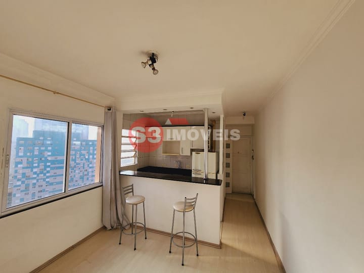 Apartamento à venda com 1 quarto, 34m² - Foto 1