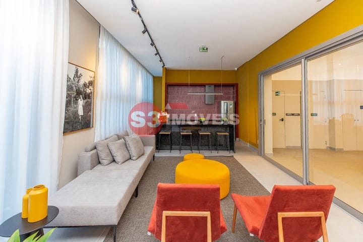 Apartamento à venda com 1 quarto, 37m² - Foto 40