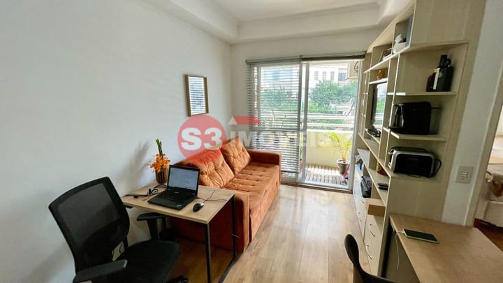 Apartamento à venda com 1 quarto, 31m² - Foto 8