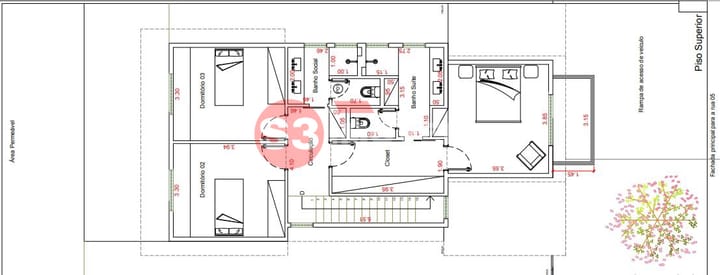 Casa de Condomínio à venda e aluguel com 3 quartos, 197m² - Foto 5