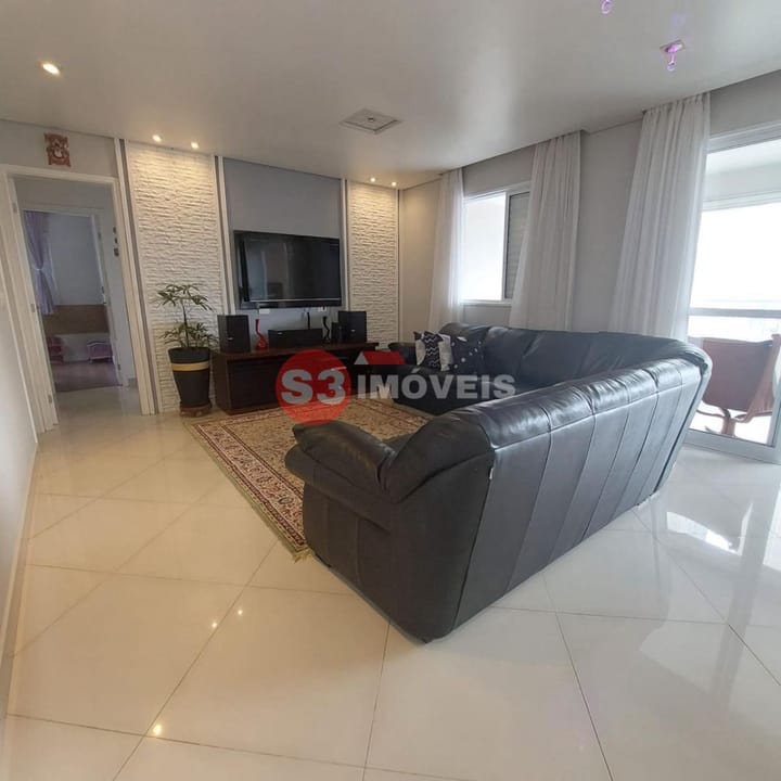 Apartamento à venda com 3 quartos, 124m² - Foto 1