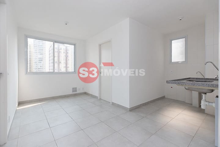 Apartamento à venda com 2 quartos, 34m² - Foto 2