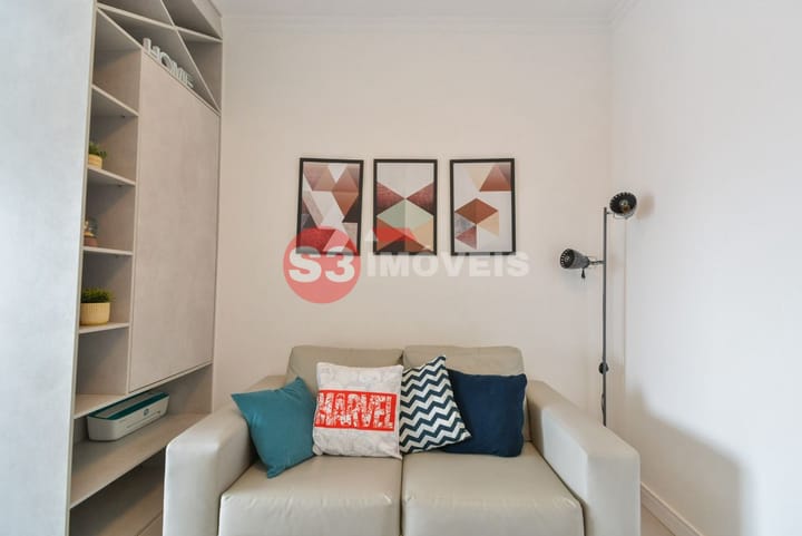 Apartamento à venda com 1 quarto, 35m² - Foto 2