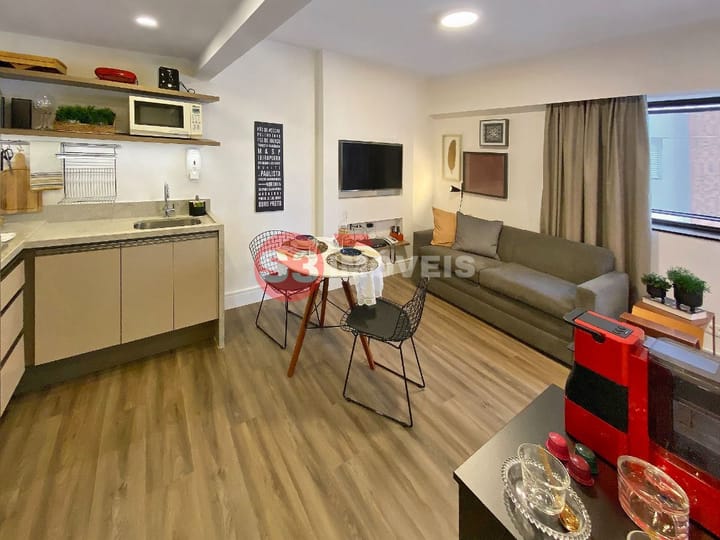 Apartamento à venda com 1 quarto, 31m² - Foto 8