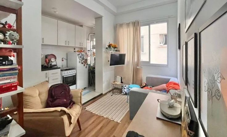 Apartamento à venda com 1 quarto, 35m² - Foto 1