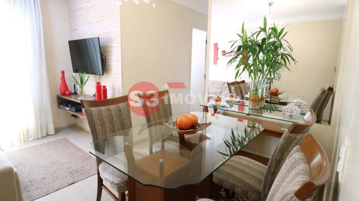 Apartamento à venda com 3 quartos, 63m² - Foto 1