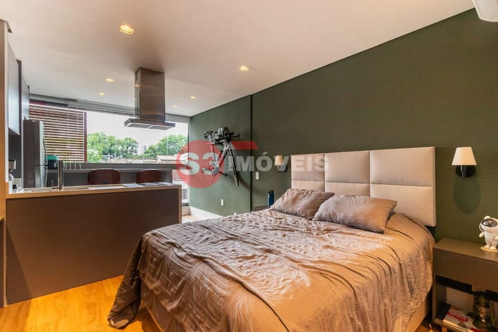 Apartamento à venda com 1 quarto, 33m² - Foto 8