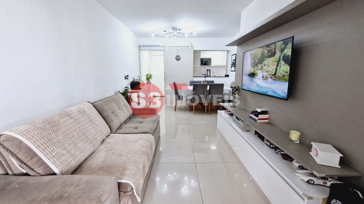 Apartamento à venda com 3 quartos, 107m² - Foto 1