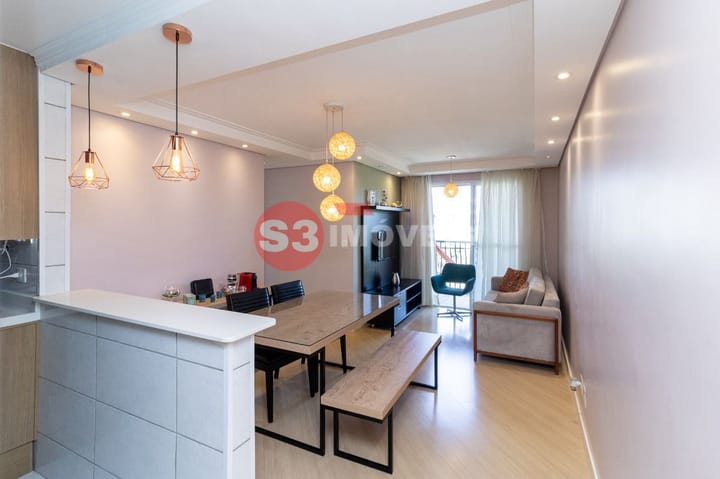 Apartamento à venda com 3 quartos, 67m² - Foto 1