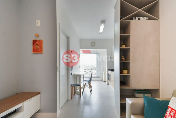 Apartamento à venda com 1 quarto, 35m² - Foto 3