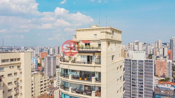 Cobertura à venda com 4 quartos, 326m² - Foto 1