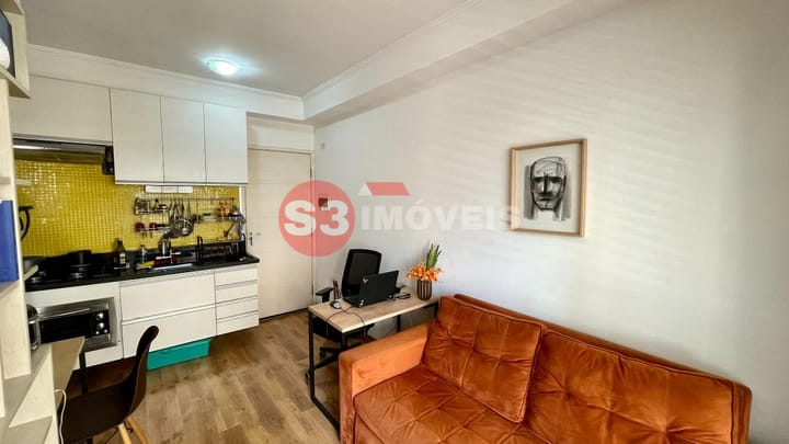 Apartamento à venda com 1 quarto, 31m² - Foto 6