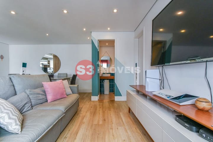 Apartamento à venda com 1 quarto, 57m² - Foto 6