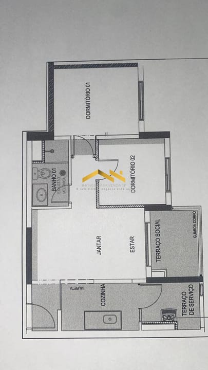 Apartamento à venda com 2 quartos, 50m² - Foto 12