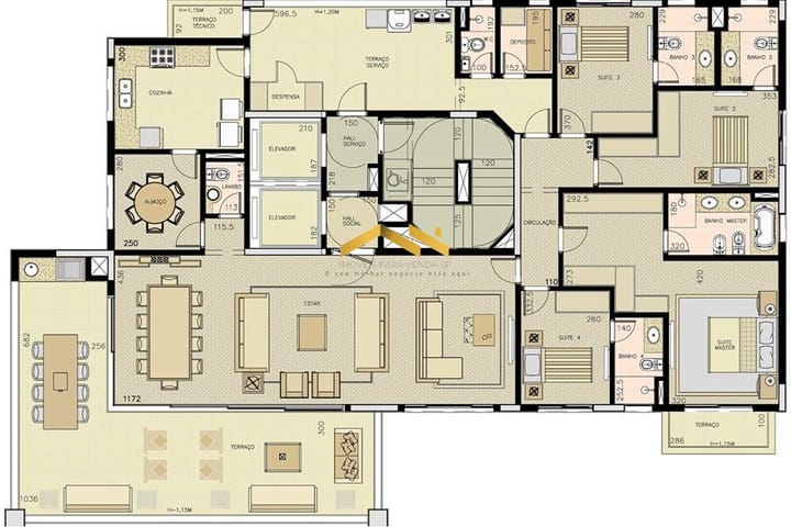 Apartamento à venda com 4 quartos, 260m² - Foto 31