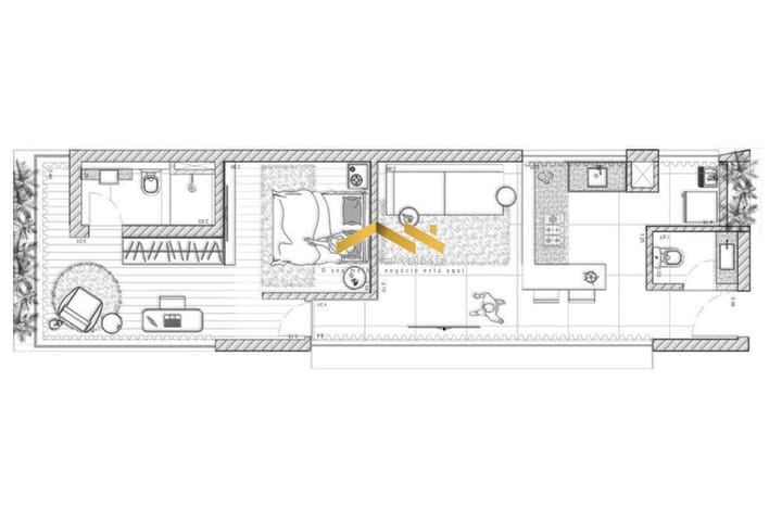 Apartamento à venda com 1 quarto, 60m² - Foto 22