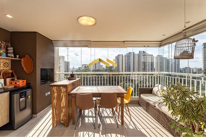 Apartamento à venda com 3 quartos, 107m² - Foto 1