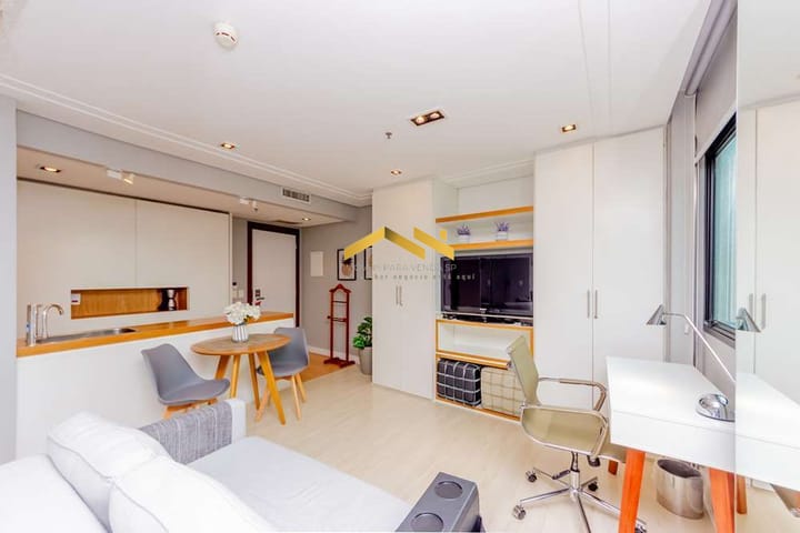 Apartamento à venda com 1 quarto, 30m² - Foto 1