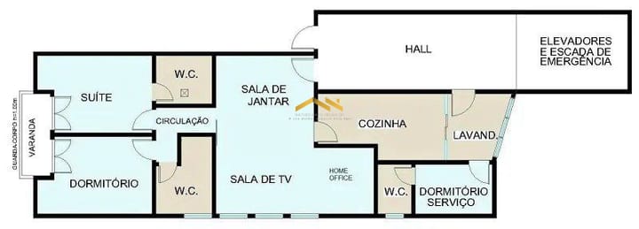 Apartamento à venda com 3 quartos, 90m² - Foto 7